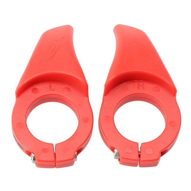 Pack de 2 poignées de guidon de vélo en polycarbonate léger pour VTT
