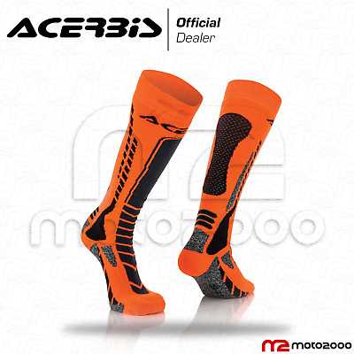 Moto Cross/Off Road Acerbis MX Pro Socks L-XL NERO-ARANCIO 