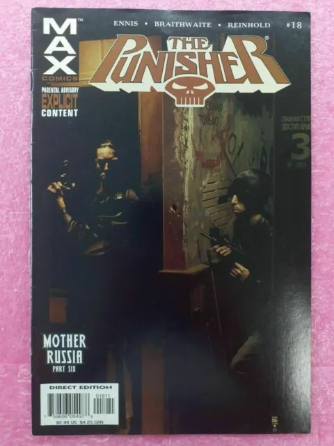 The Punisher Mother Russia Part 6 (Six) #18 Marvel Comics Book 2004