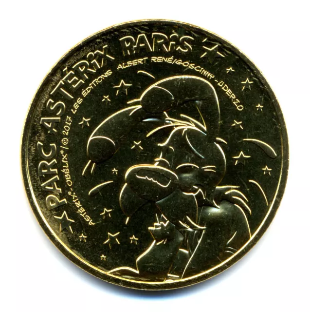 60 PLAILLY Parc Astérix, Idéfix 6, Editions Albert René, 2017, Monnaie de Paris