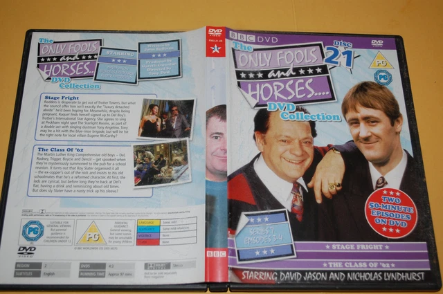 BBC ONLY FOOLS and Horses The DVD Collection Disc 17 - Stage Fright/The ...