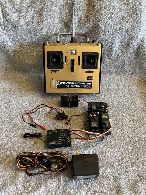 vintage Tower Hobbies System 500 am 6 channel on channel# 46 vintage Tower Hobbies System 500 am 6 channel on channel# 46