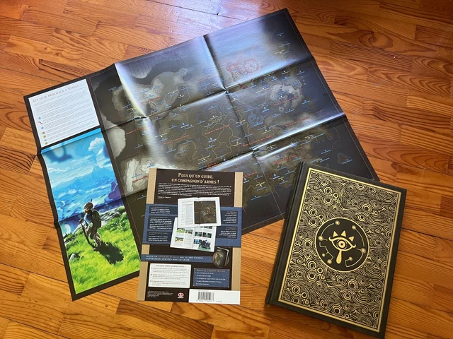 ZELDA BREATH OF the Wild Guide Officiel Edition Prestige FR EUR 80,00