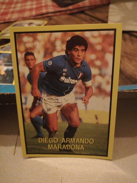 DIEGO MARADONA NAPLES #448 IL GRANDE CALCIO 90 VALLARDI