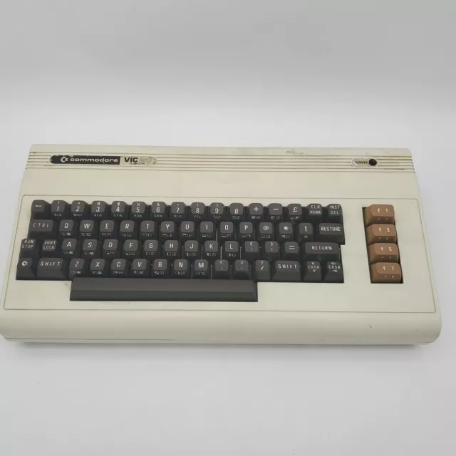 Vintage Commodore VIC 20 Personal Computer Console 80s Gaming System - Untested