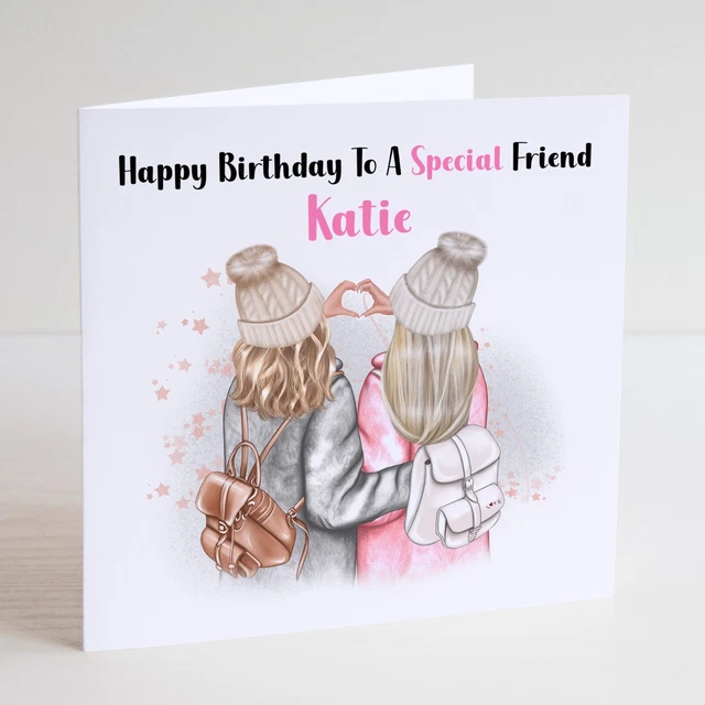 Punkcards Geburtstagskarte Für Freundin – ‘To My Fabulous Friend’ – 145x150 Mm, Mit Umschlag, Made In UK