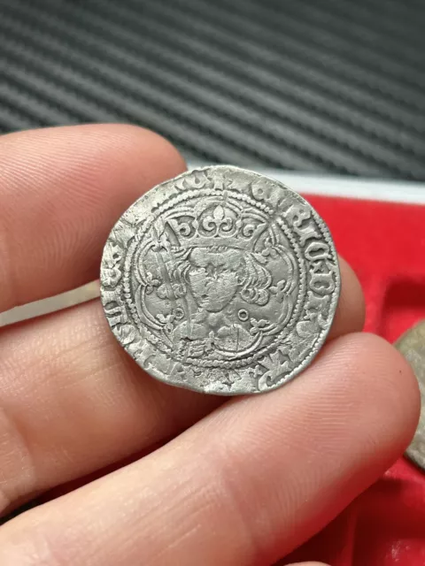 Henry VI Hammered Silver Groat. 006774