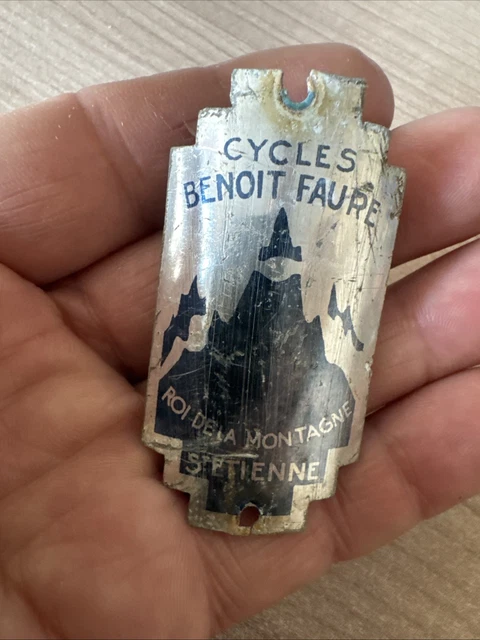 Plaque émaillée Cycles BOCHAT QUIMPER – Ancienne Plaque Vélo – Collection