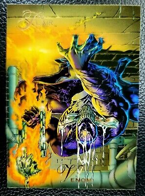 VENOM 1994 Flair Marvel card #136 Spider-Man Maximum Carnage Venom