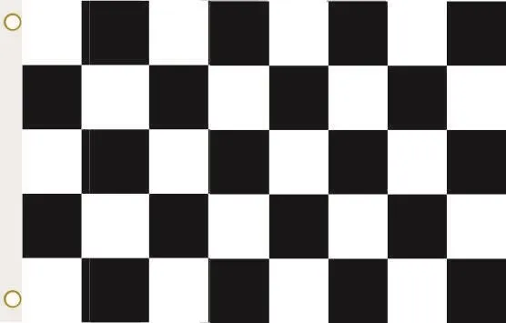Flagge Fahne Motorsport Zielflagge 90 x 150 cm zum Hissen