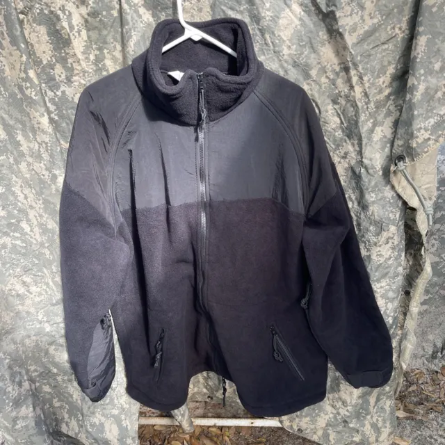USGI Gen III Polartec Fleece Jacket Black ECWCS - XLarge