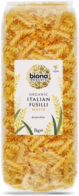 Biona Biona Fusilli Bianchi Biologici 1kg