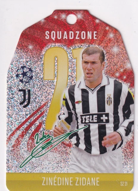 Carte à Collectionner Topps Match Attax 2024 – Zinedine Zidane Legendary Moment, Parfait état