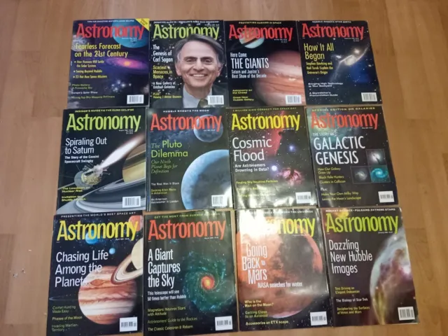 Astronomy Now Magazine Bundle January- December  1999