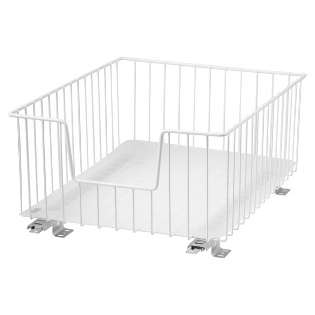 Cavo a cestello armadio Bremermann larghezza 40 cm | ripiano | cassetto cucina bianco