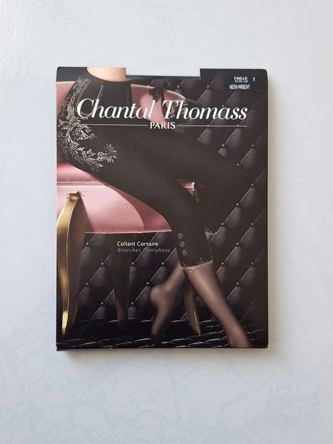 Collants Chantal Thomass Taille 1 - Noir - Neuf Avec étiquettes