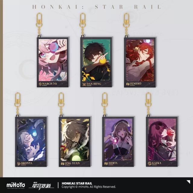 miHoYo Honkai: Star Rail Keychain Quicksand Official Toys Countdown to departure