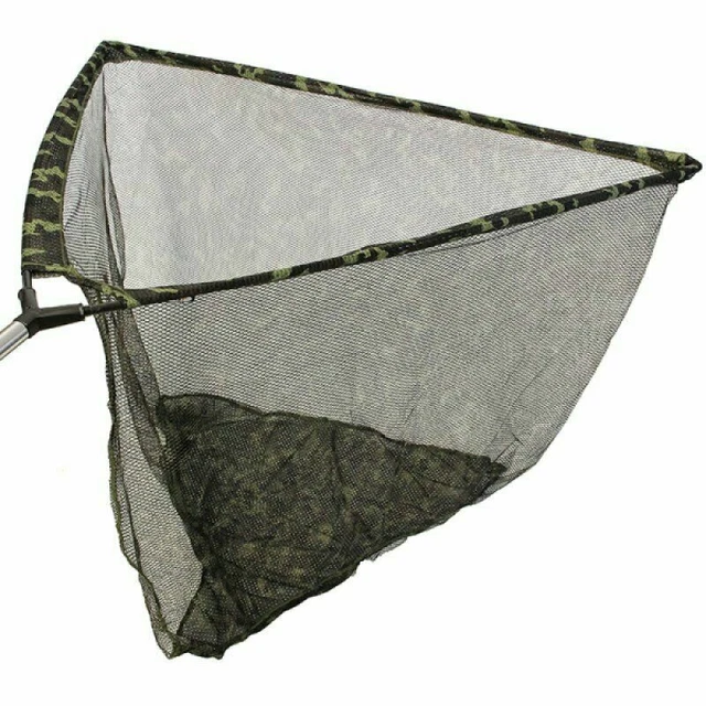 NGT Camo Karpfen Kescher 42" Karpfenkescher Net Angelkescher Kescherkopf Netz