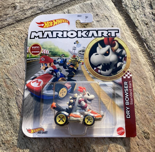 2022 HOT WHEELS Mario Kart DRY BOWSER Standard kart TANOOKI MARIO