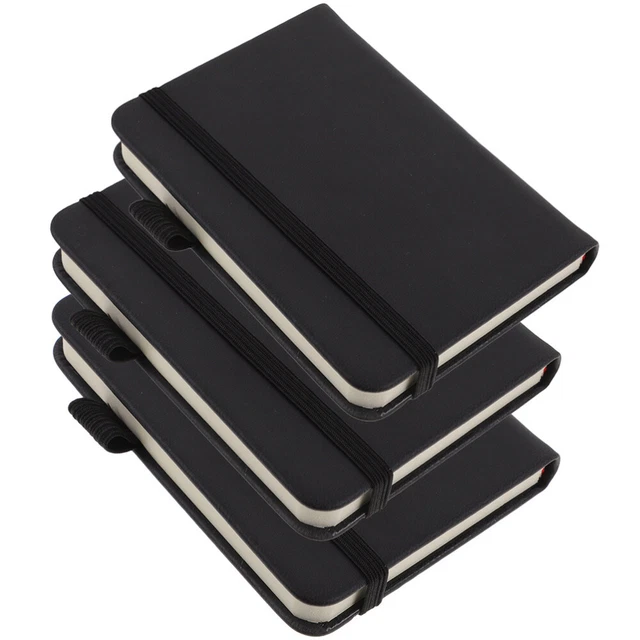3 Pcs Office Notebook Small Diary Schedule Work Notepad Journal Hardcover