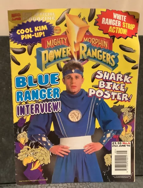 Mighty Morphin' Power Rangers Marvel Comics Issue #4(June 1996) Magazine