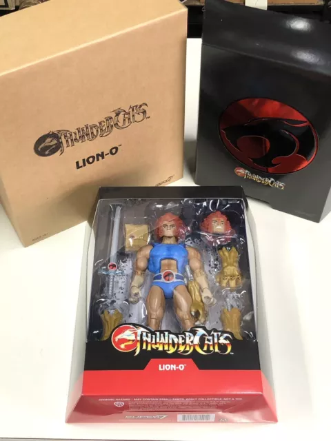 Super7 THUNDERCATS Ultimates 7" LION-O ACTION FIGURE~V2~Wave 1~Mint In box