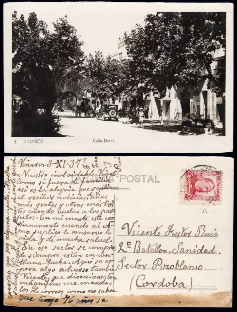 Castellón - Edi o TP 685 - Postal "Vinaroz - Calle del Doral" - Mat "Vinaroz...