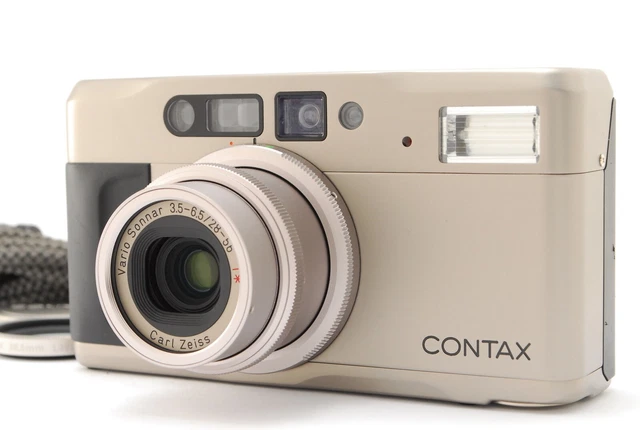 [MINT w/ Strap ] Contax TVS II D Point & Shoot 35mm Film Camera From JAPAN