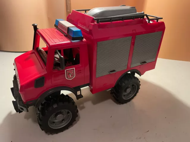 Mercedes Benz Unimog Bruder große Feuerwehr Sammlermodell super