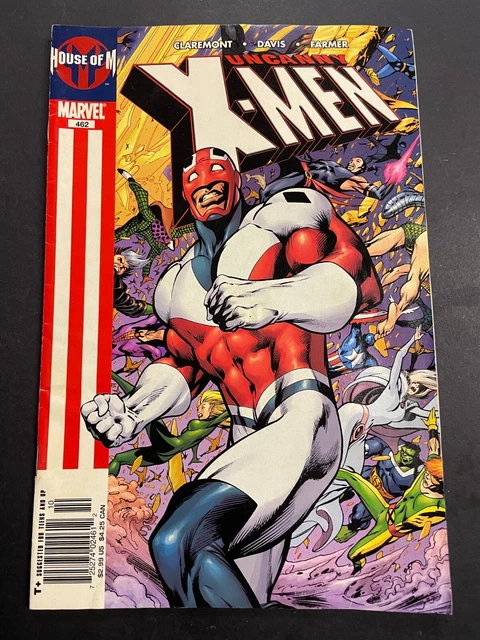 Marvel Comics Uncanny X-Men Vol 1 #462 2005 JS8