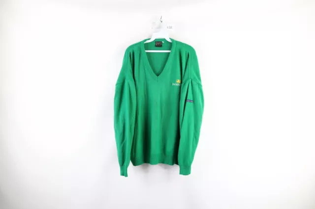 VINTAGE 90S STREETWEAR Mens 3XL Distressed Spell Out Ireland Knit ...