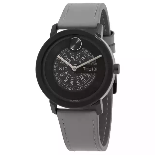 Movado Bold Evolution Quartz Black Dial Men's Watch 3600782