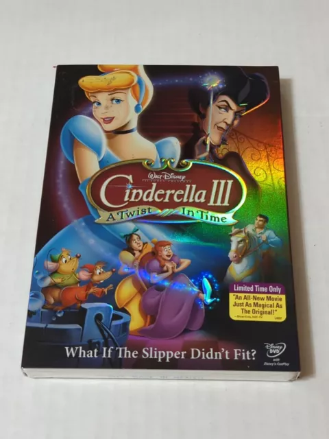Cinderella III: A Twist in Time (DVD, 2007) | Walt Disney DVD | Disney FastPlay