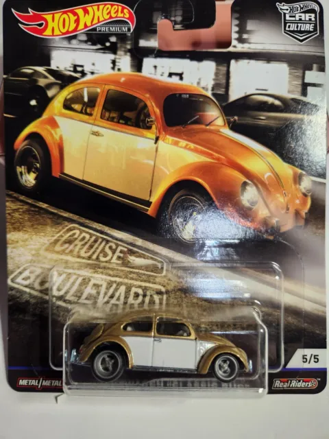 2019 Hot Wheels Car Culture Cruise Boulevard Volkswagen Classic Bug Real Riders