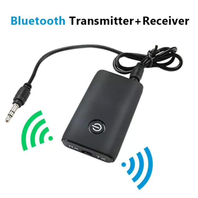 Bluetooth 5.0 Musik Stereo Sender Receiver Audio Transmitter Adapter Empfänger 2