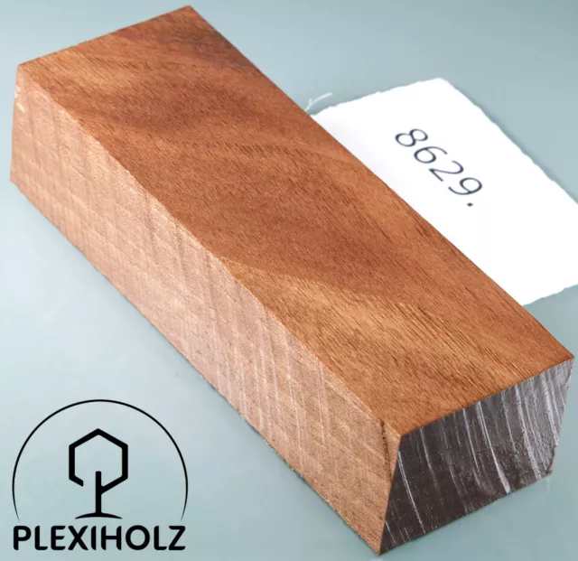 Walnut handle block stabilized | 120x40x28 | plexi wood | 8629