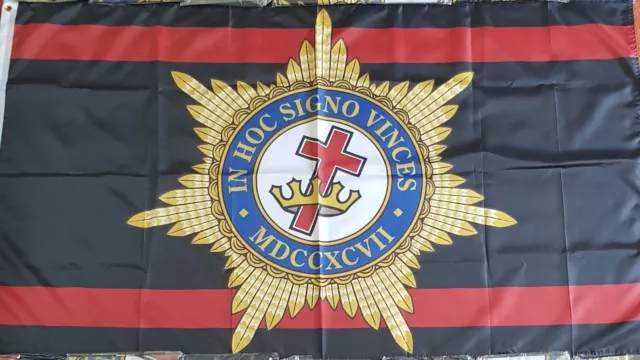 Royal Black Institution Flag Preceptory Ulster Orange Order Lodge