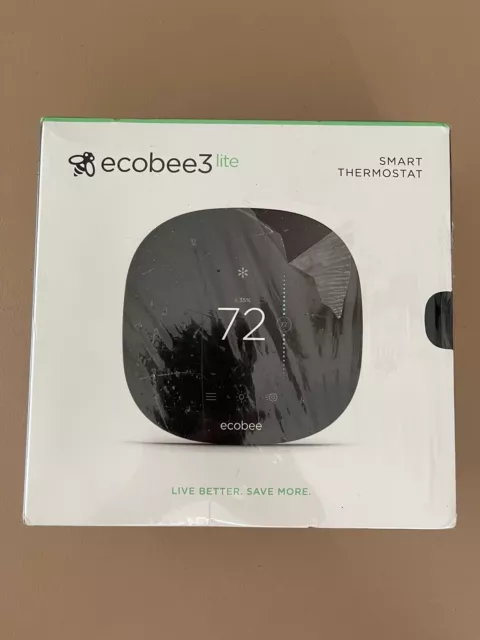 Ecobee 3 Lite Wi-Fi Smart Thermostat EB-STATE3LT-02 Brand New