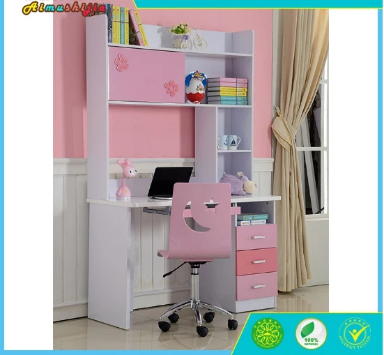 NEW GIRLS PINK study Computer STUDENT DESK only w DRAWER NEW in