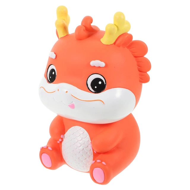 Mascot Coin Saving Jar Dragon Bank Dinosaur Piggy Household