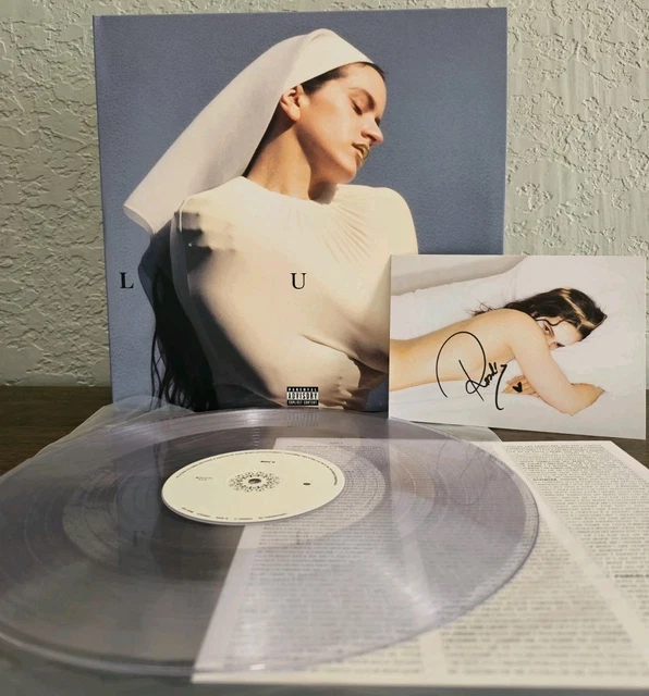 Rosalia　LUX　直筆サイン入りCD ROSALIA *SIGNED* LUX Crystal Clear Vinyl LP Limited Autographed