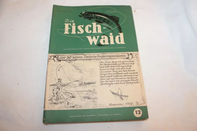 DIE FISCH-WEID-1950-HEFT Nr-12