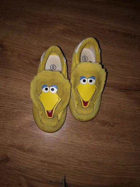 SESAME STREET Big Bird Shoes Kids Size 5