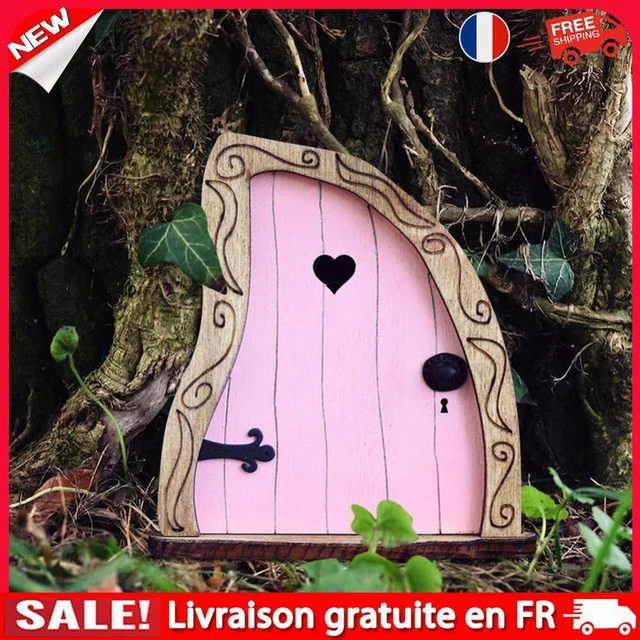 Porte En Bois Miniature Pour Maison De Poupée, Porte