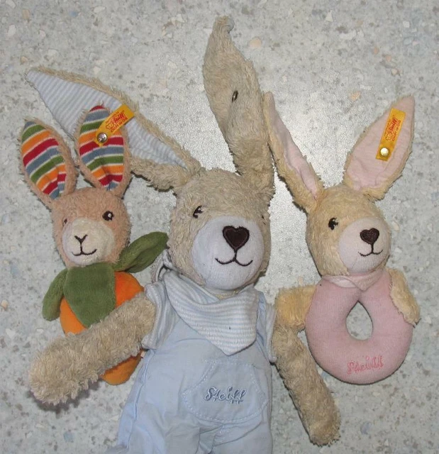 Steiff Peluche Mouton/Lapin Blanc 12 cm Doux