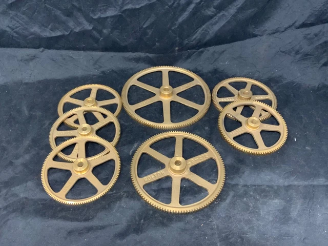 Lot (7) NOS Boston G274, G272, G187, G270 Bronze Spur Gear Lot (7) NOS Boston G274, G272, G187, G270 Bronze Spur Gear