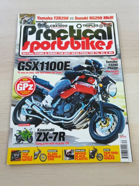 Practical Sportsbikes Magazine Issue 30 April 2013 Suzuki GSX1100E Kawasaki ZX7R