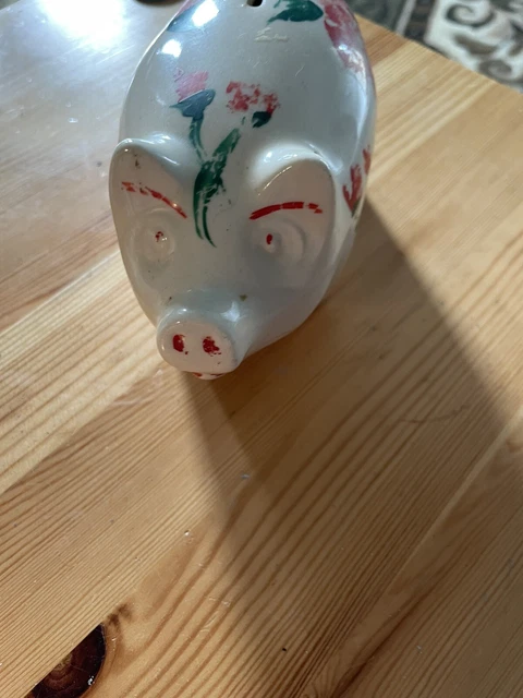 ceramic vintage Piggy Bank