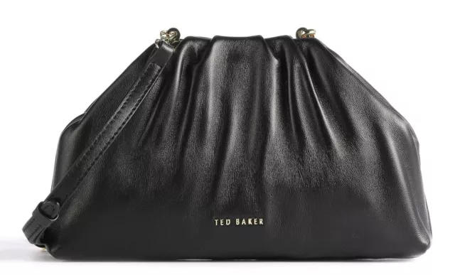 Ted Baker DORIEEN Mini gesammelt latschige Kupplung schwarz