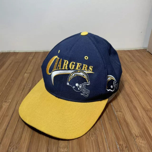 San Diego Chargers Drew Pearson Spell Out VTG SnapBack Hat Cap Team NFL GUC!